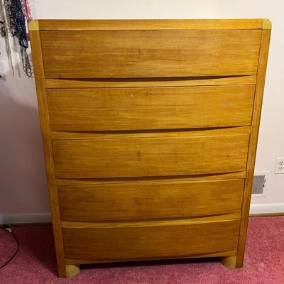 Vintage J.B. Van Sciver 3 Pc Art Deco Bedroom Set