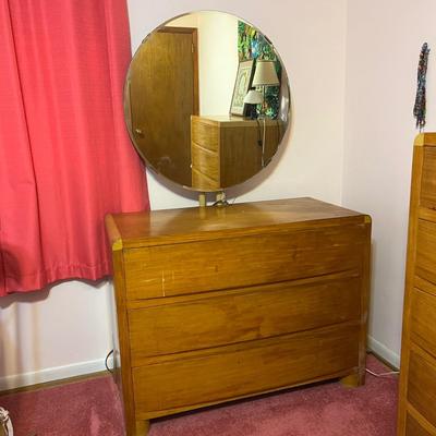 Vintage J.B. Van Sciver 3 Pc Art Deco Bedroom Set
