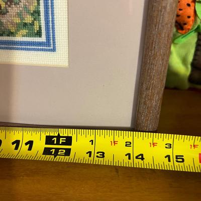 Hand Sewn Tapestry and Needlepoint Decor Lot