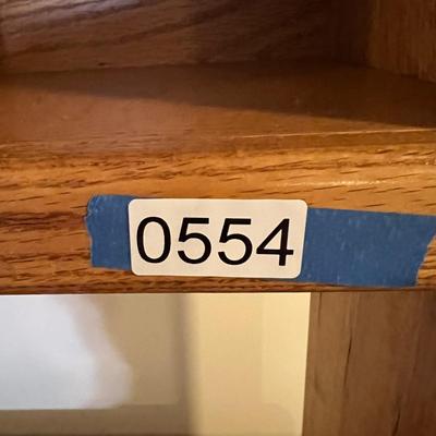 Solid "Golden Oak" Computer Desk