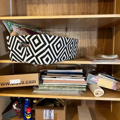 Big Lot Scrap Booking Items- Books, Paper, Cutters, Stickers, Etc.