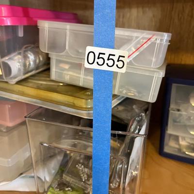 Big Lot Jewelry Making Supplies - Beads, Storage, Parts Etc.