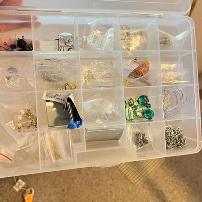 Big Lot Jewelry Making Supplies - Beads, Storage, Parts Etc.