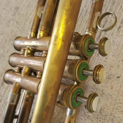 Vintage Ambassador Trumpet With Case