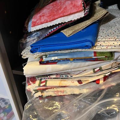 HUGE Lot Fabric - Quilting, Felt, Kids, Seasonal, Etc