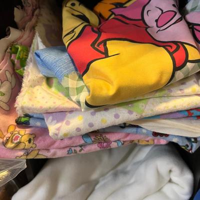 HUGE Lot Fabric - Quilting, Felt, Kids, Seasonal, Etc