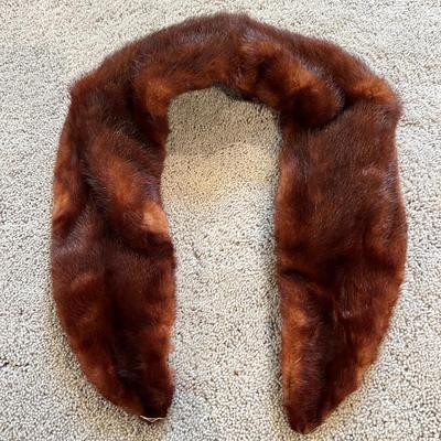 Vintage Mink Fur Stole and Collar