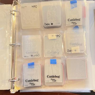 Lot of Fabric Paper Cutting Systems w Accessories - Cuttlebug, Crossover, Evolution