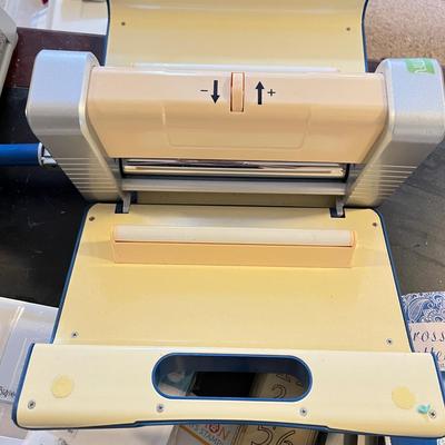 Lot of Fabric Paper Cutting Systems w Accessories - Cuttlebug, Crossover, Evolution