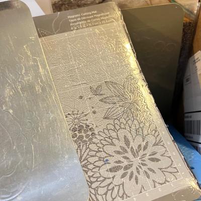 Lot of Fabric Paper Cutting Systems w Accessories - Cuttlebug, Crossover, Evolution
