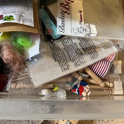 3 Drawer Cart Full Misc. Crafting Supplies, Projects, etc.