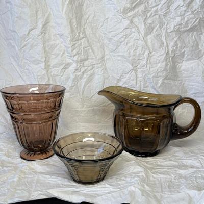 Lot 131 Vintage Smoke Glass lot