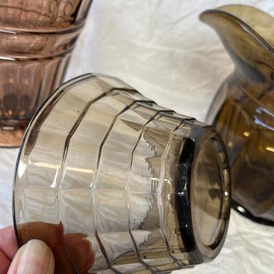 Lot 131 Vintage Smoke Glass lot