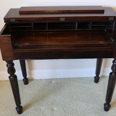 Antique Mahogany Spinet Desk