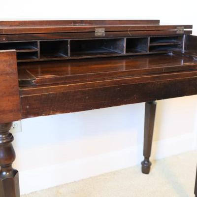 Antique Mahogany Spinet Desk