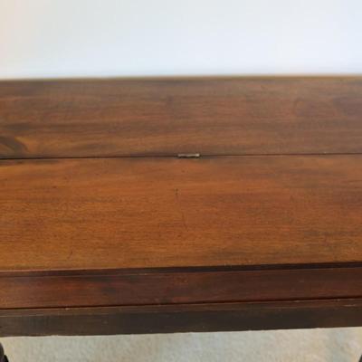 Antique Mahogany Spinet Desk