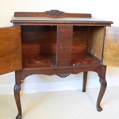 Vintage MAX BARNETT Solid Cabinet Buffet (See Details)