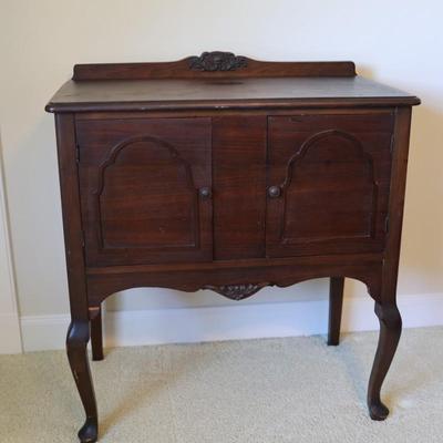 Vintage MAX BARNETT Solid Cabinet Buffet (See Details)