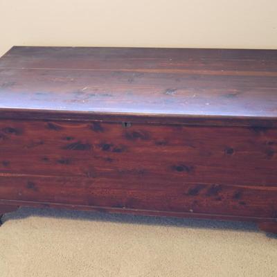 Vintage Solid Cedar Chest