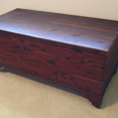 Vintage Solid Cedar Chest