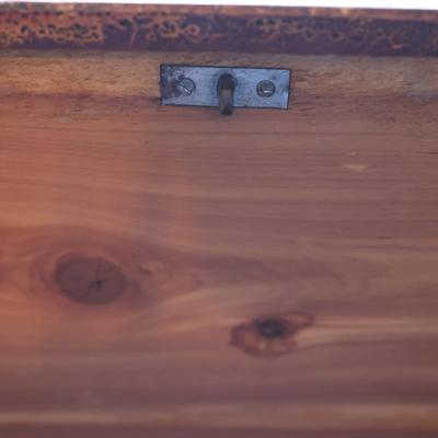 Vintage Solid Cedar Chest