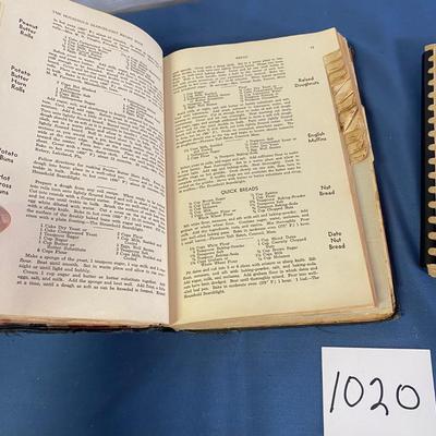 Vintage Cooking and Gardening Books