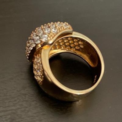 Vintage 925 Buckle Ring