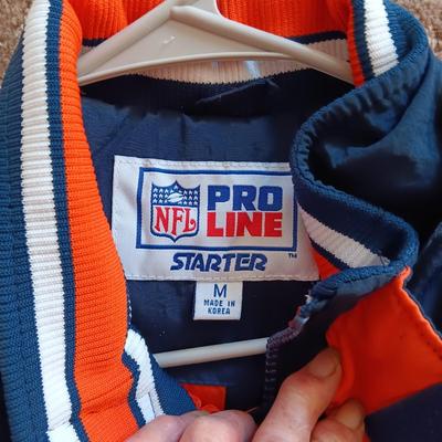DENVER BRONCOS NFL PRO LINE STARTER JACKET SIZE M