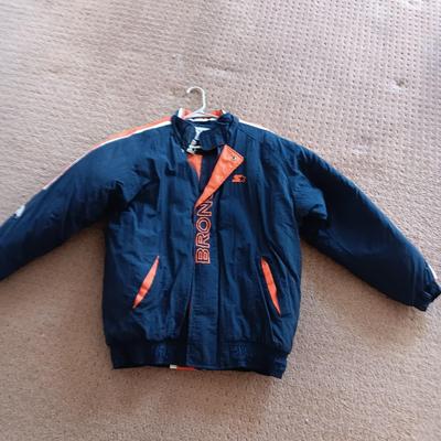 DENVER BRONCOS NFL PRO LINE STARTER JACKET SIZE M