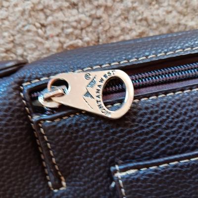 MONTANA WEST LEATHER PURSE AND A LEATHER WALLET