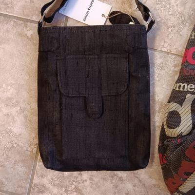 CLOTH HOBO BAG AND RAPHA HOUSE PURSE