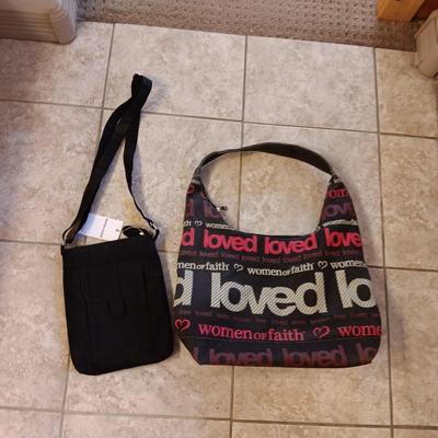 CLOTH HOBO BAG AND RAPHA HOUSE PURSE