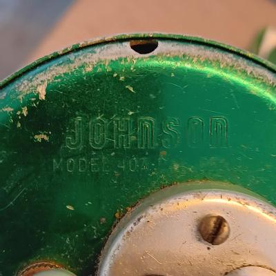 JOHNSON 40A REEL AND OTHER VINTAGE FISHING ITEMS