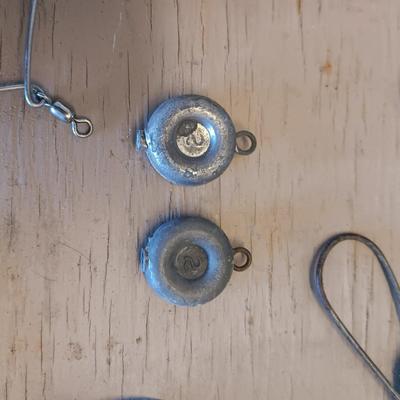 JOHNSON 40A REEL AND OTHER VINTAGE FISHING ITEMS