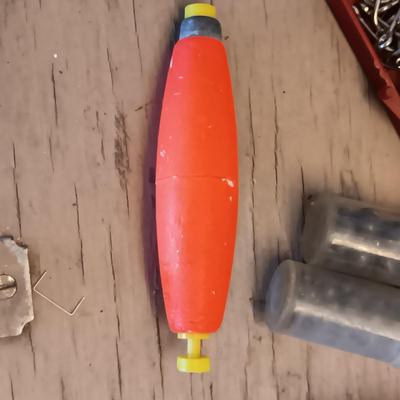FISHING REEL AND VARIOUS TACKLE