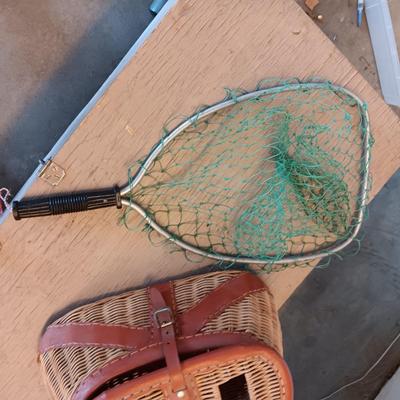 FISHING CREEL AND NET