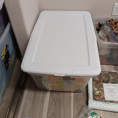A VARIETY OF SEWING MATERIAL