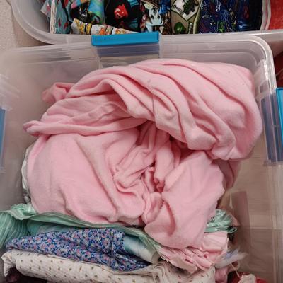 VARIETY OF SEWING MATERIAL