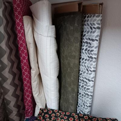 LARGE ASSORTMENT OF SEWING MATERIAL