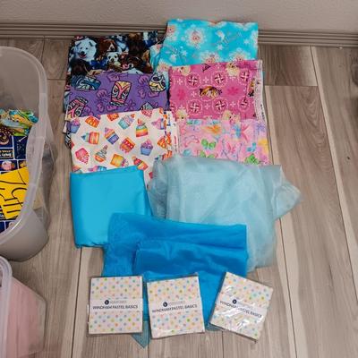 SEWING MATERIAL FOR LITTLE GIRLS/KIDS