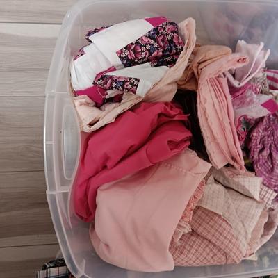 PINK TONES SEWING MATERIAL