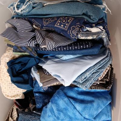 BLUE TONES SEWING MATERIAL