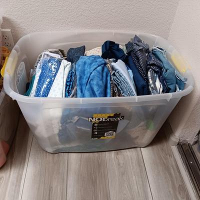 BLUE TONES SEWING MATERIAL
