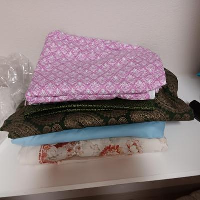 VARIETY OF SEWING MATERIAL