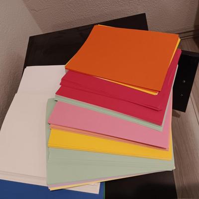 WHITE AND COLORED PAPER, LAMINATING POUCHES AAND MORE