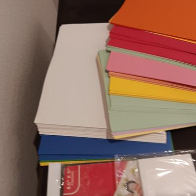 WHITE AND COLORED PAPER, LAMINATING POUCHES AAND MORE