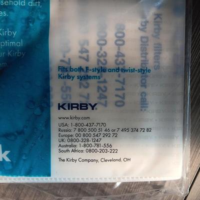 KIRBY FILTERS AND FILTER BAGS FOR F-STYLE AND TWIST STYLE