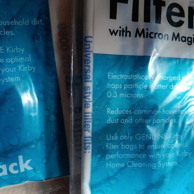 KIRBY FILTERS AND FILTER BAGS FOR F-STYLE AND TWIST STYLE