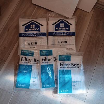 KIRBY FILTERS AND FILTER BAGS FOR F-STYLE AND TWIST STYLE