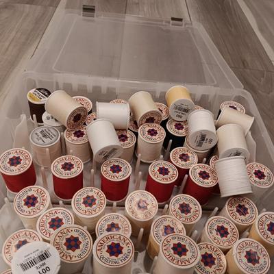 AMERICANA QUILTING THREAD IN CARRY CASE